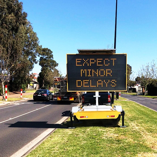 VMS Trailer Sign